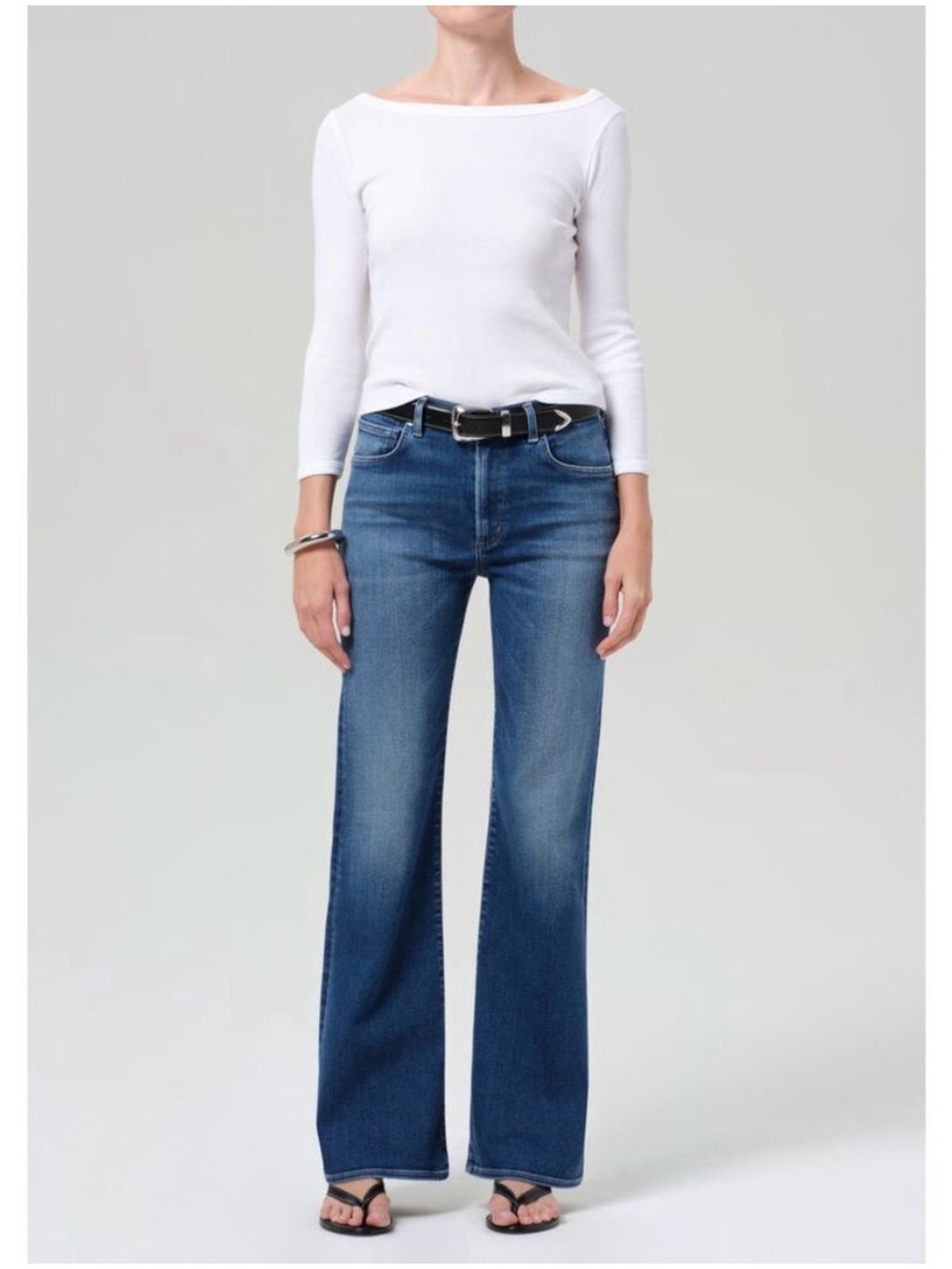 Citizens of Humanity Lilah High Rise Boot Jeans Womens Size 25